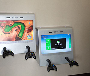 photo of our game room