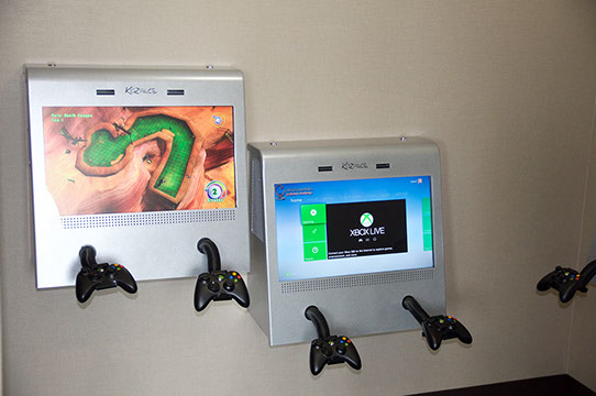 photo of our game room