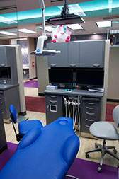 photo of one of our pediatric dental treatment areas